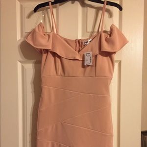 Soft pink special occasion dress